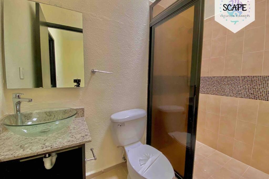 カンクン Amplia Y Calida Casa Cerca De Plaza Las Americasヴィラ エクステリア 写真